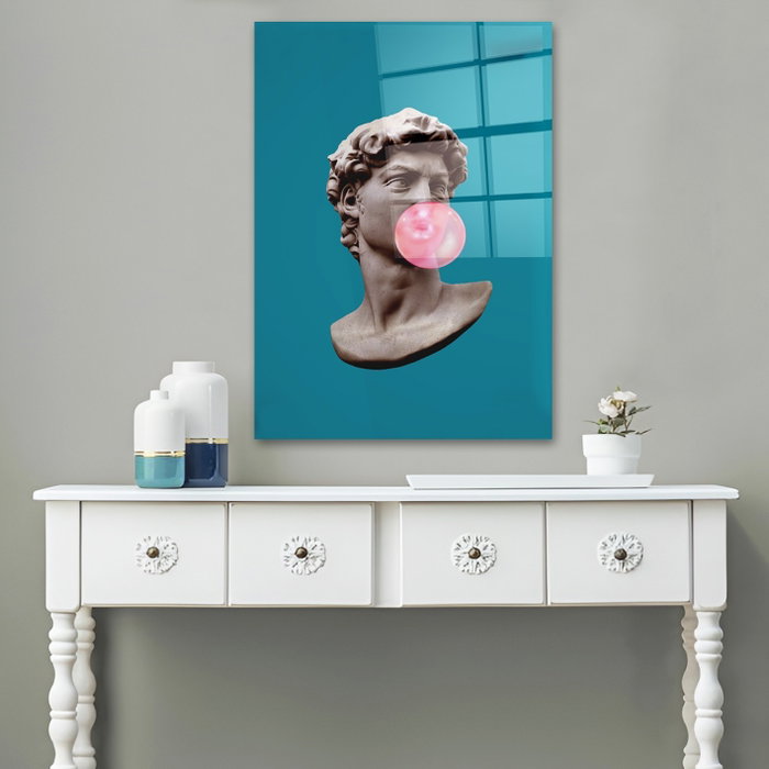 Wallity Cuadro Decorativo de Cristal Templado Multicolor 50 x 70 cm Wallity Cuadro Decorativo de Cristal Templado Multicolor 50 x 70 cm